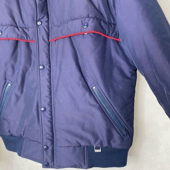 FERA 80’s vintage mens retro ski jacket blue and red size size 44L - Picture 4 of 16